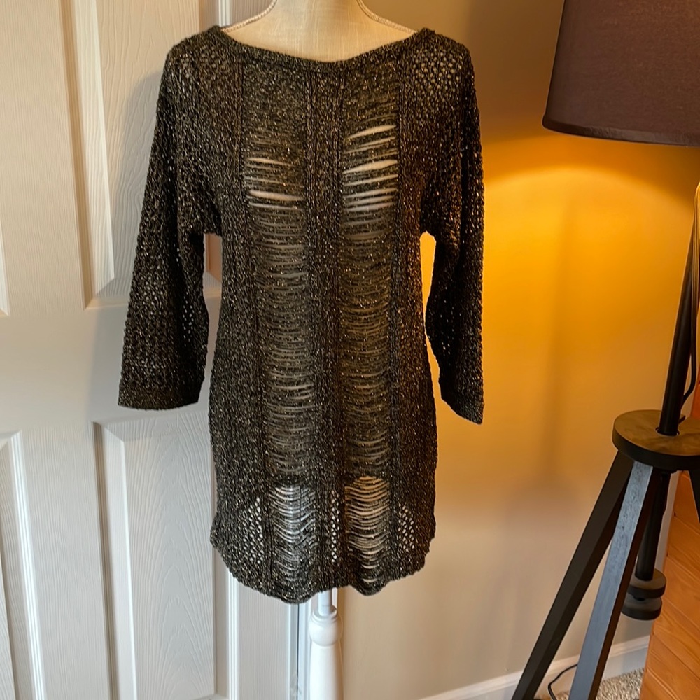 Reiss | Randal metallic sweater
